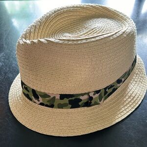 Girls Camo Fedora